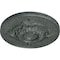 Ekena Millwork Monique Ceiling Medallion (Fits Canopies up to 3 3/4"), 13 3/4"OD x 1"P, Athenian Green Crackle CM13MOAGC - alternate 3